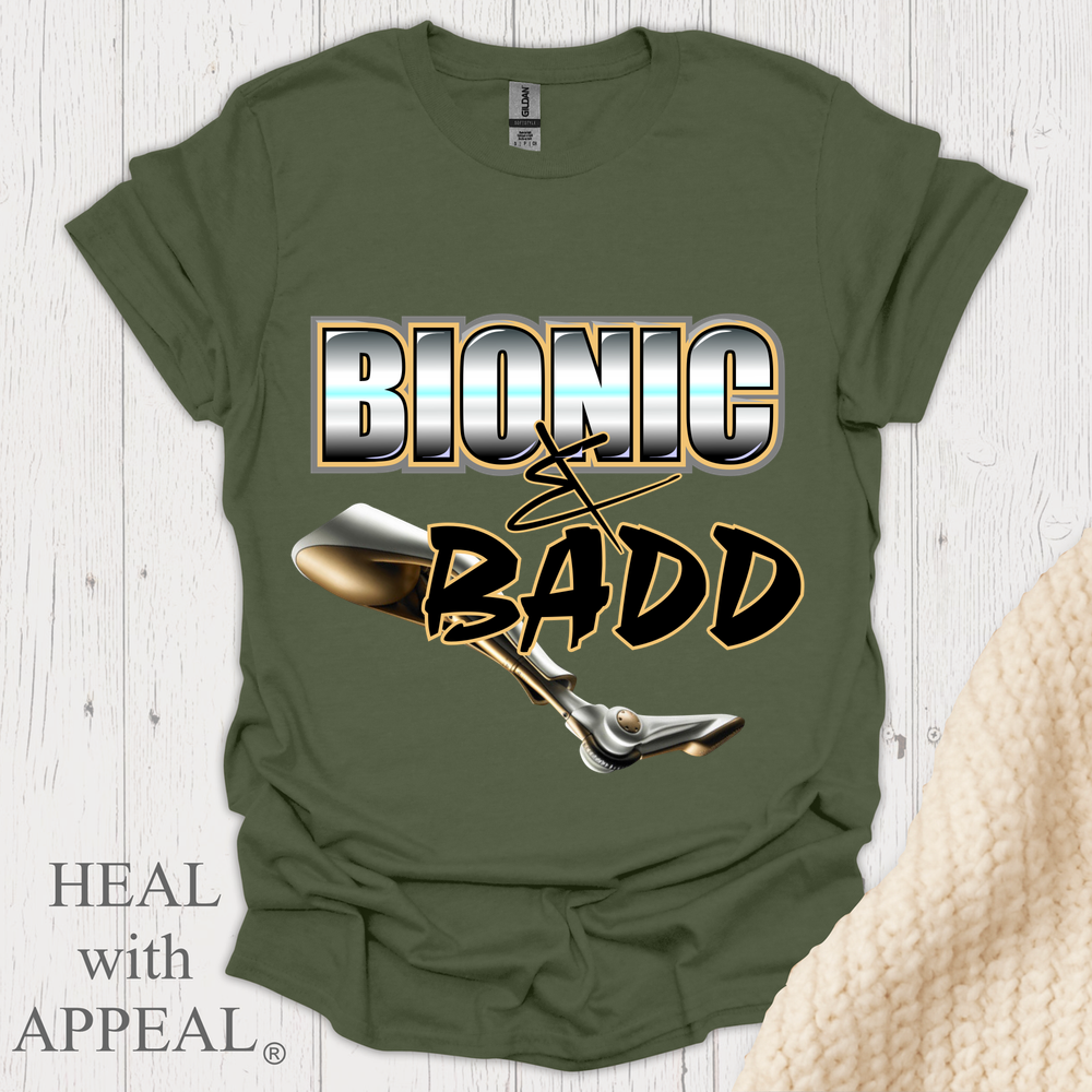 Bionic N Badd V3 Blk Shrt Print - Military Green