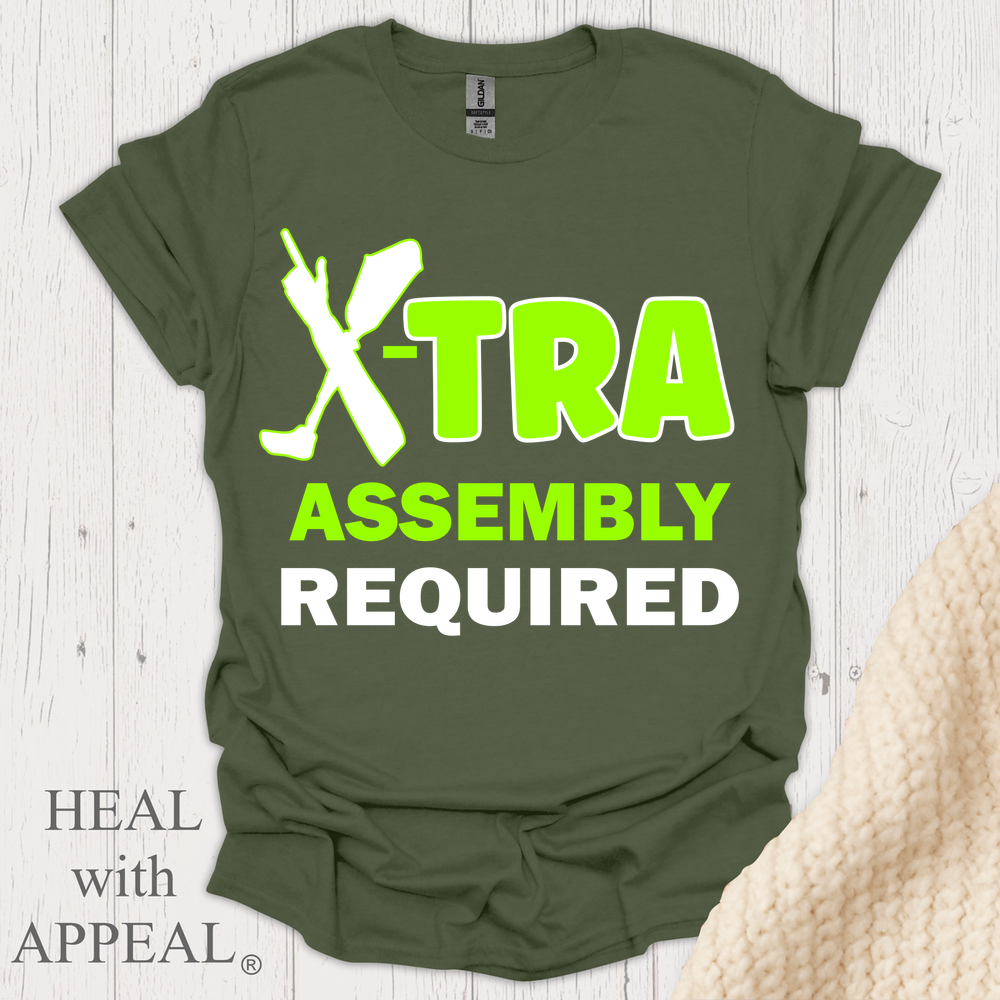 Extra Assembly Required V1 Print Wm - Military Green