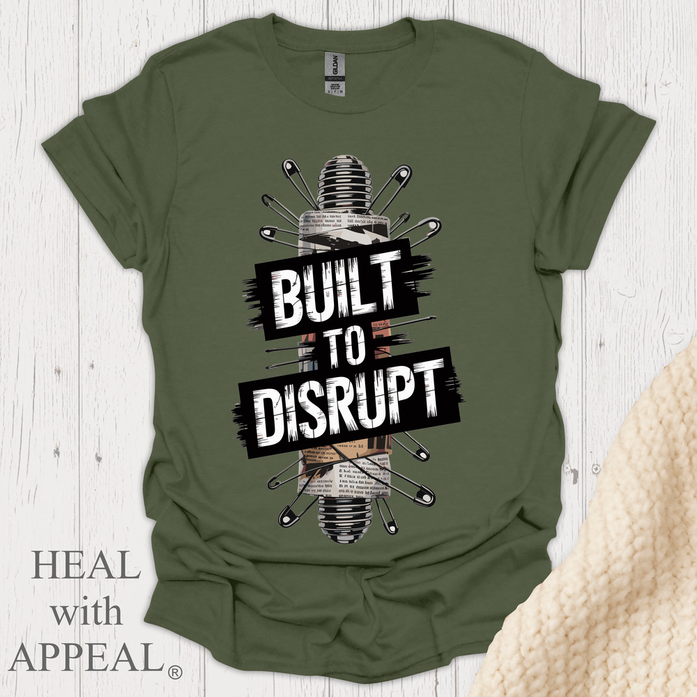 Built To Disrupt V3 - Military Green