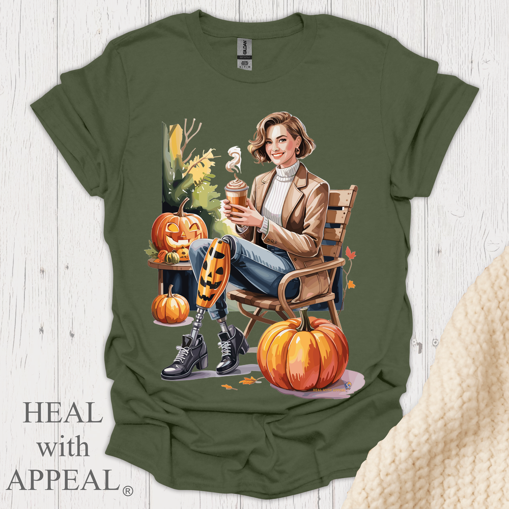 Autumn Vibes Amputee V1 - Military Green