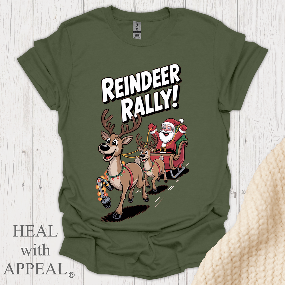 Reindeer Rally Leg V1 - Military Green