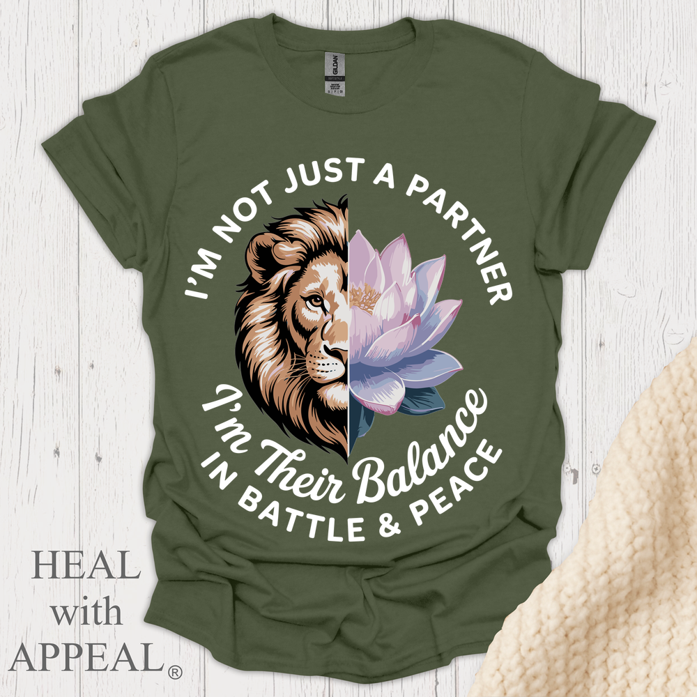 Partner In Balance N Peace V2b - Military Green