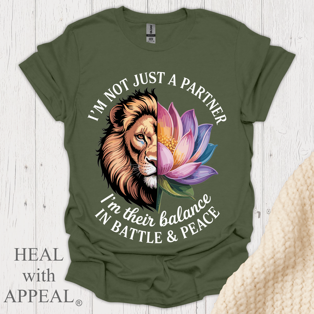 Partner In Balance N Peace V1b - Military Green