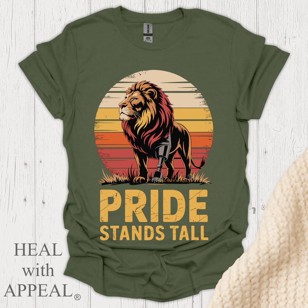 Pride Stands Tall V2b - Military Green