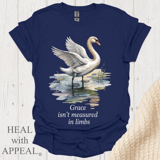 Swan Tee V1b - Navy